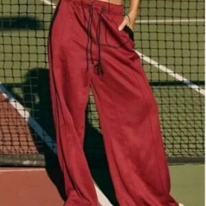 FP Movement Fine Line Pant in Sour Cherry M NWT